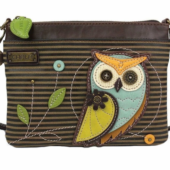 Chala Owl Design Green and Brown Set - Picture 5 of 5